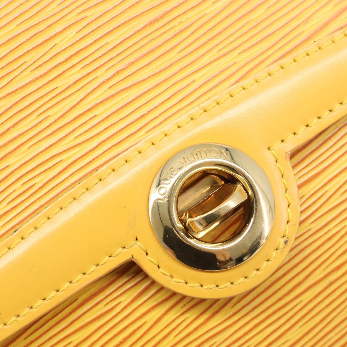 LOUIS VUITTON Epi Arsch Shoulder Bag Yellow M52579 LV Auth bs37605A