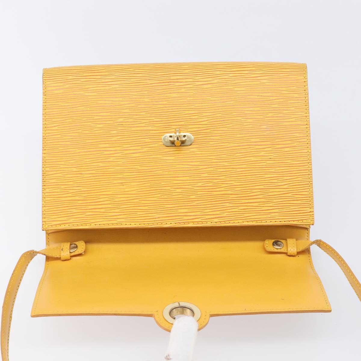LOUIS VUITTON Epi Arsch Shoulder Bag Yellow M52579 LV Auth bs37605A