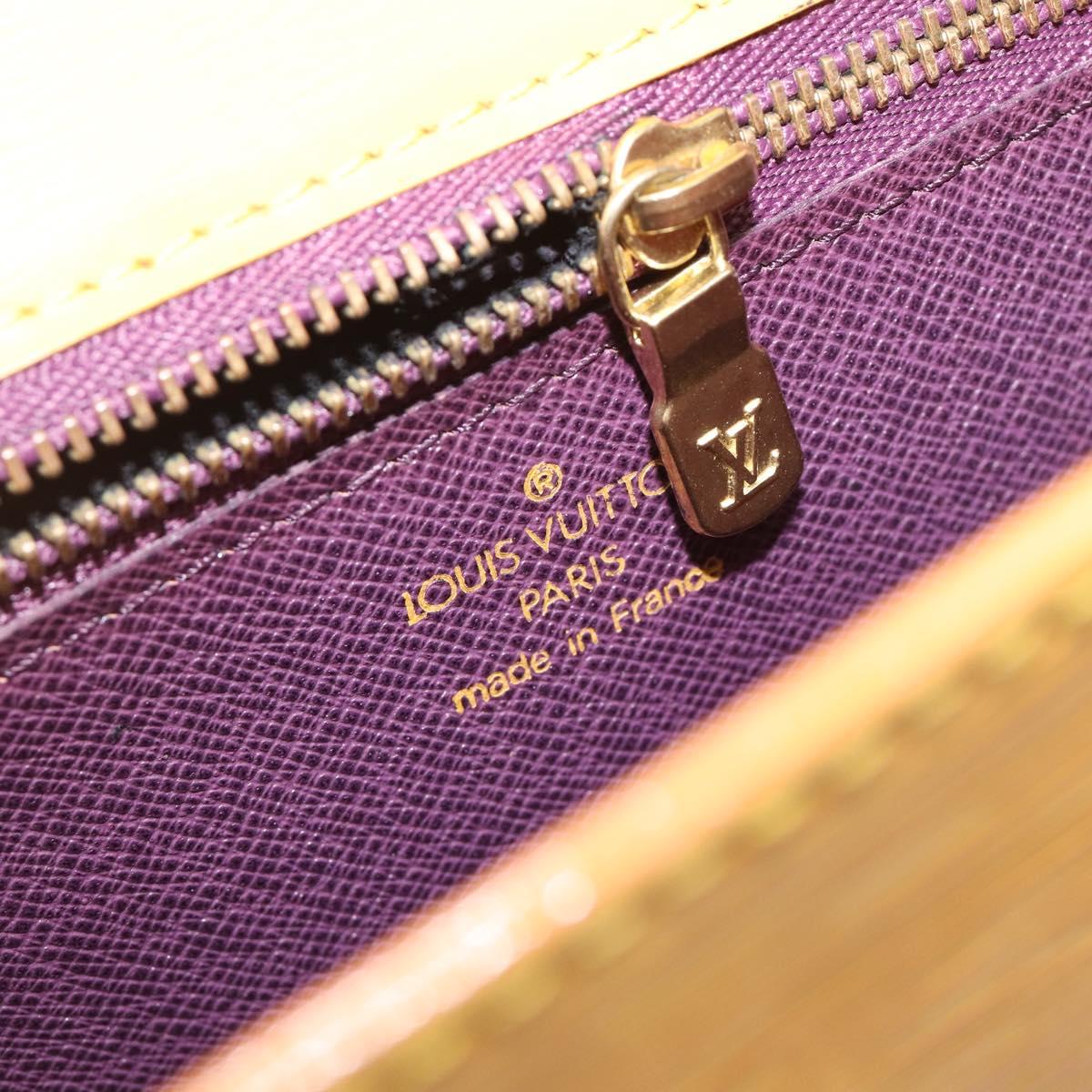LOUIS VUITTON Epi Arsch Shoulder Bag Yellow M52579 LV Auth bs37605A