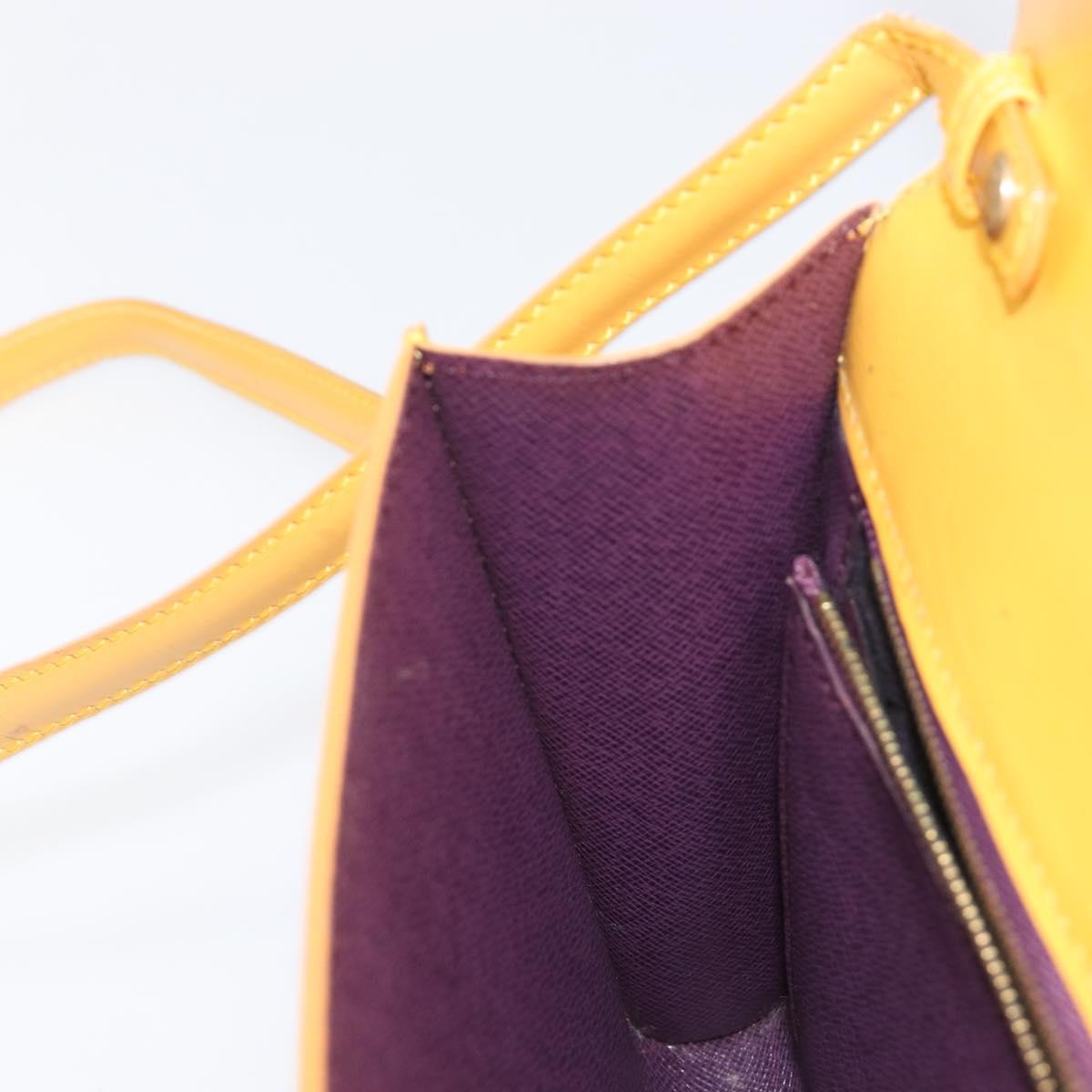LOUIS VUITTON Epi Arsch Shoulder Bag Yellow M52579 LV Auth bs37605A