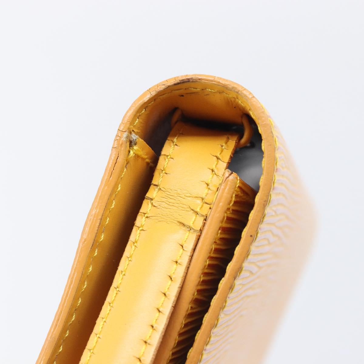 LOUIS VUITTON Epi Arsch Shoulder Bag Yellow M52579 LV Auth bs37605A