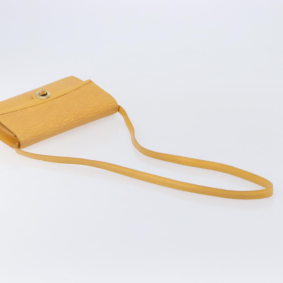 LOUIS VUITTON Epi Arsch Shoulder Bag Yellow M52579 LV Auth bs37605A