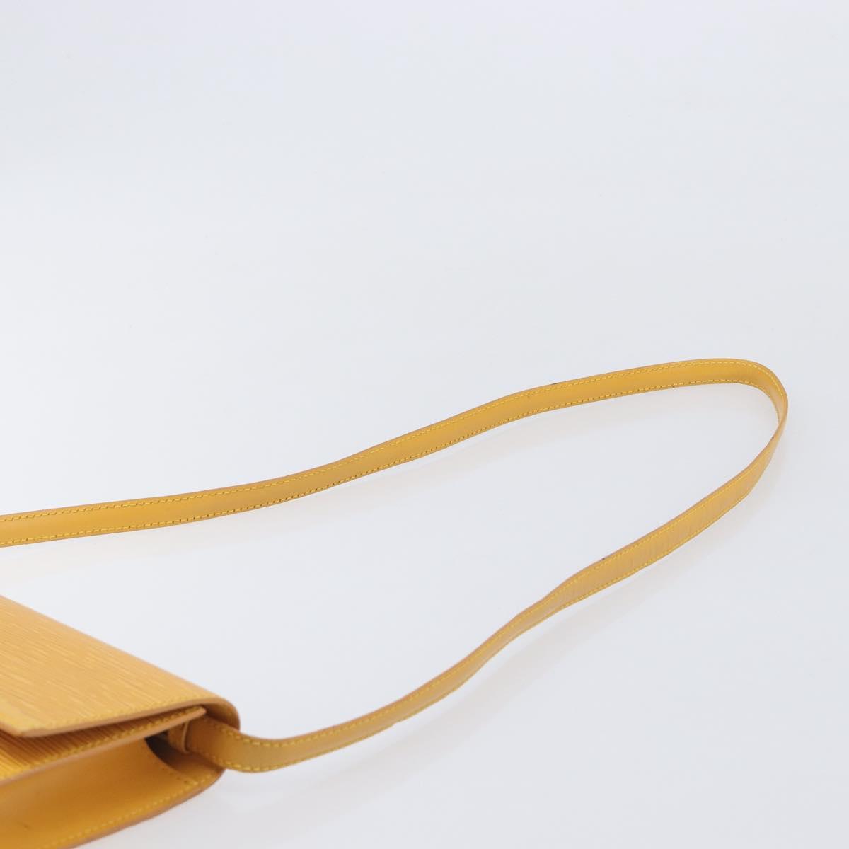LOUIS VUITTON Epi Arsch Shoulder Bag Yellow M52579 LV Auth bs37605A