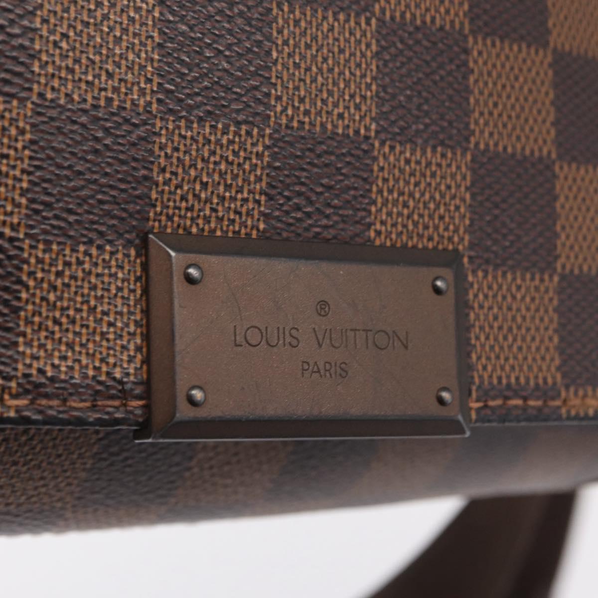 LOUIS VUITTON Damier Ebene District PM Shoulder Bag N41213 LV Auth bs37608