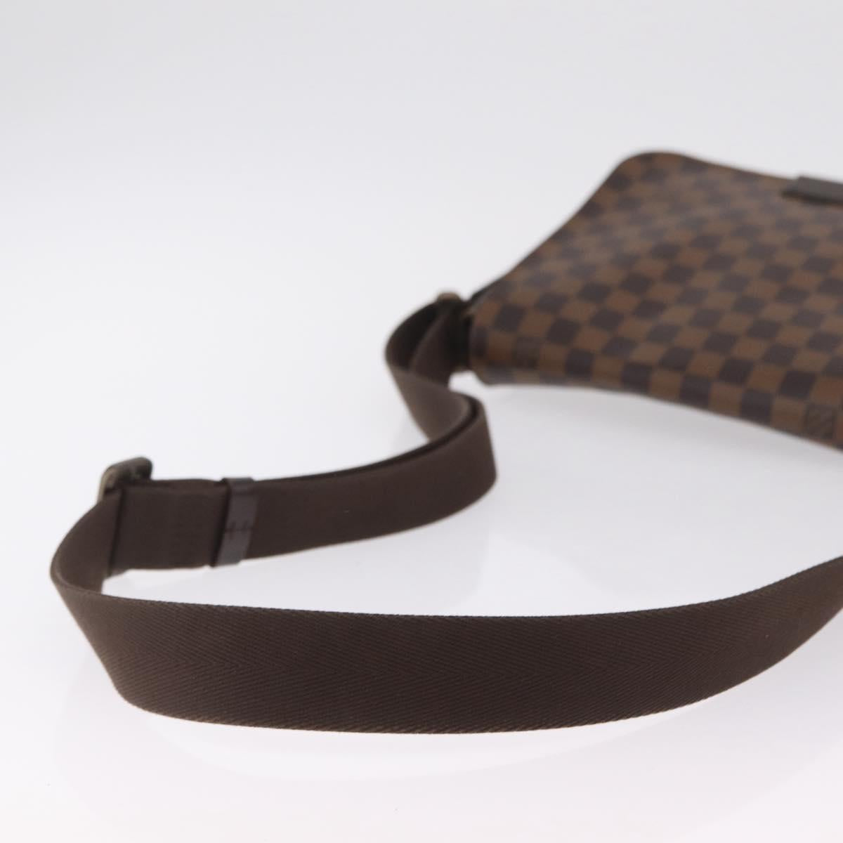 LOUIS VUITTON Damier Ebene District PM Shoulder Bag N41213 LV Auth bs37608