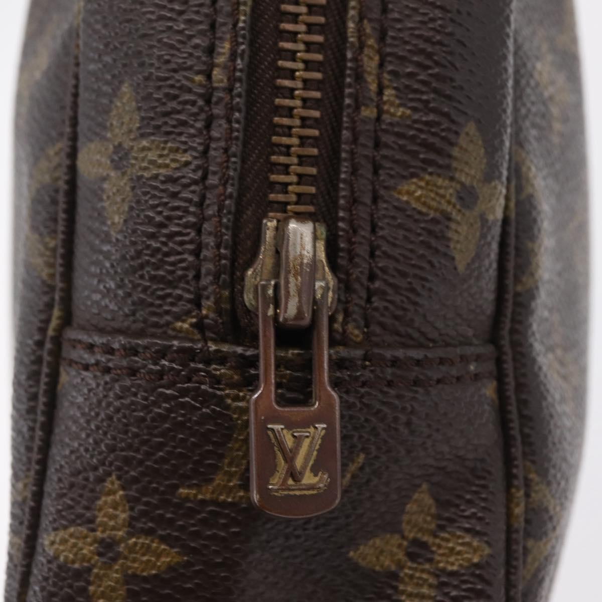 LOUIS VUITTON Monogram Trousse Toilette 23 Clutch Bag M47524 LV Auth bs37609