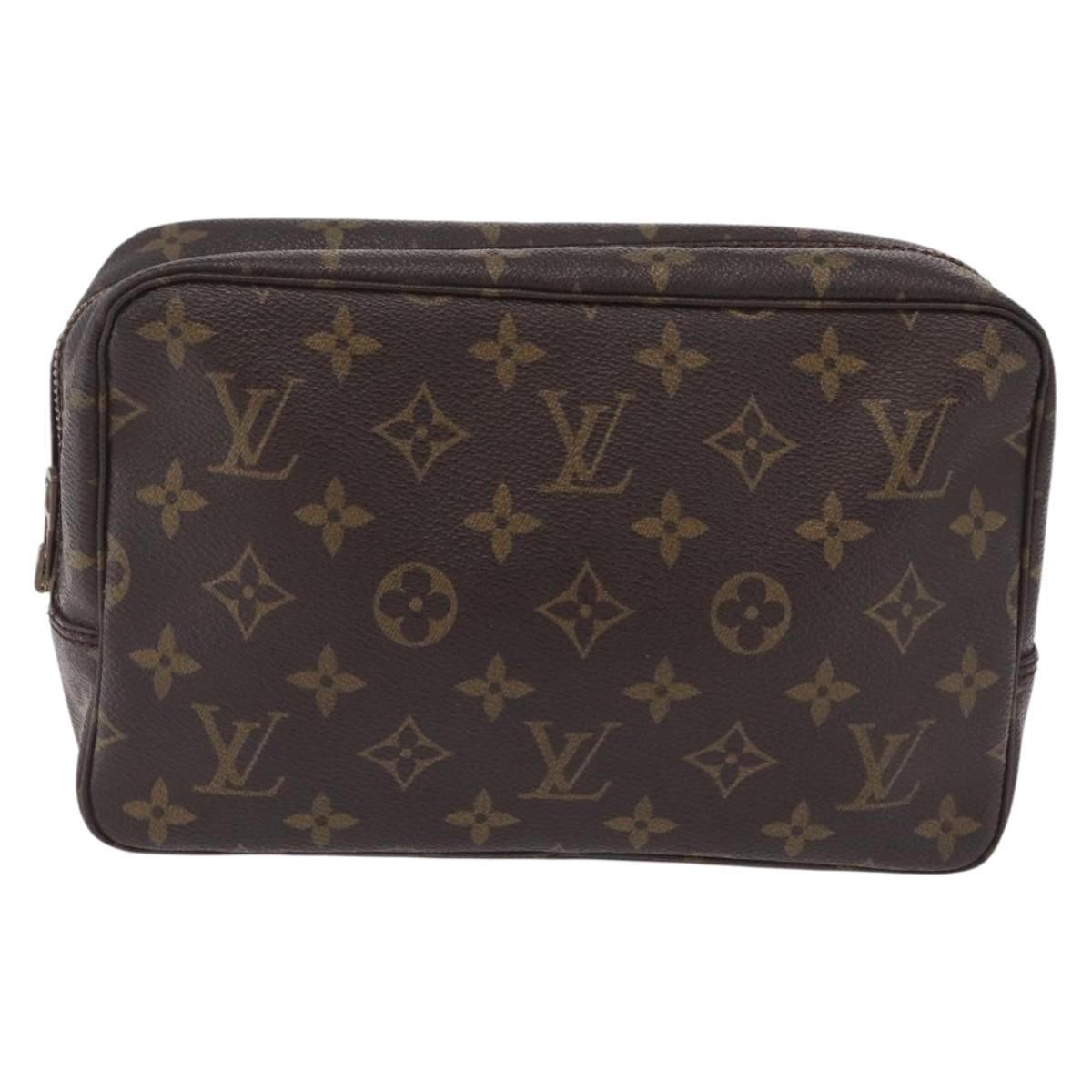 LOUIS VUITTON Monogram Trousse Toilette 23 Clutch Bag M47524 LV Auth bs37609