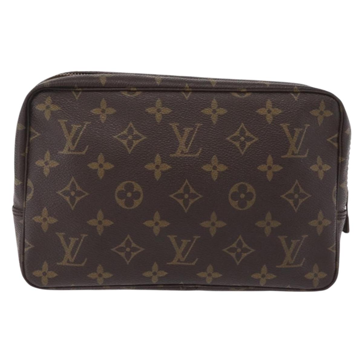 LOUIS VUITTON Monogram Trousse Toilette 23 Clutch Bag M47524 LV Auth bs37609