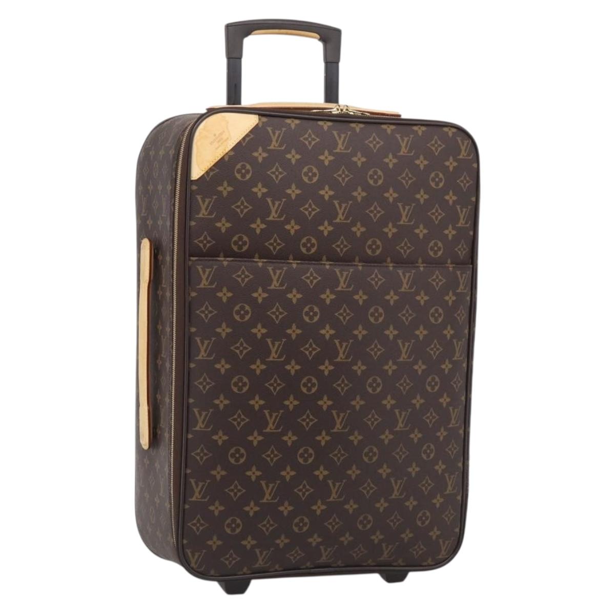 LOUIS VUITTON Monogram Pegas 55 Suitcase M23294 LV Auth bs37632A