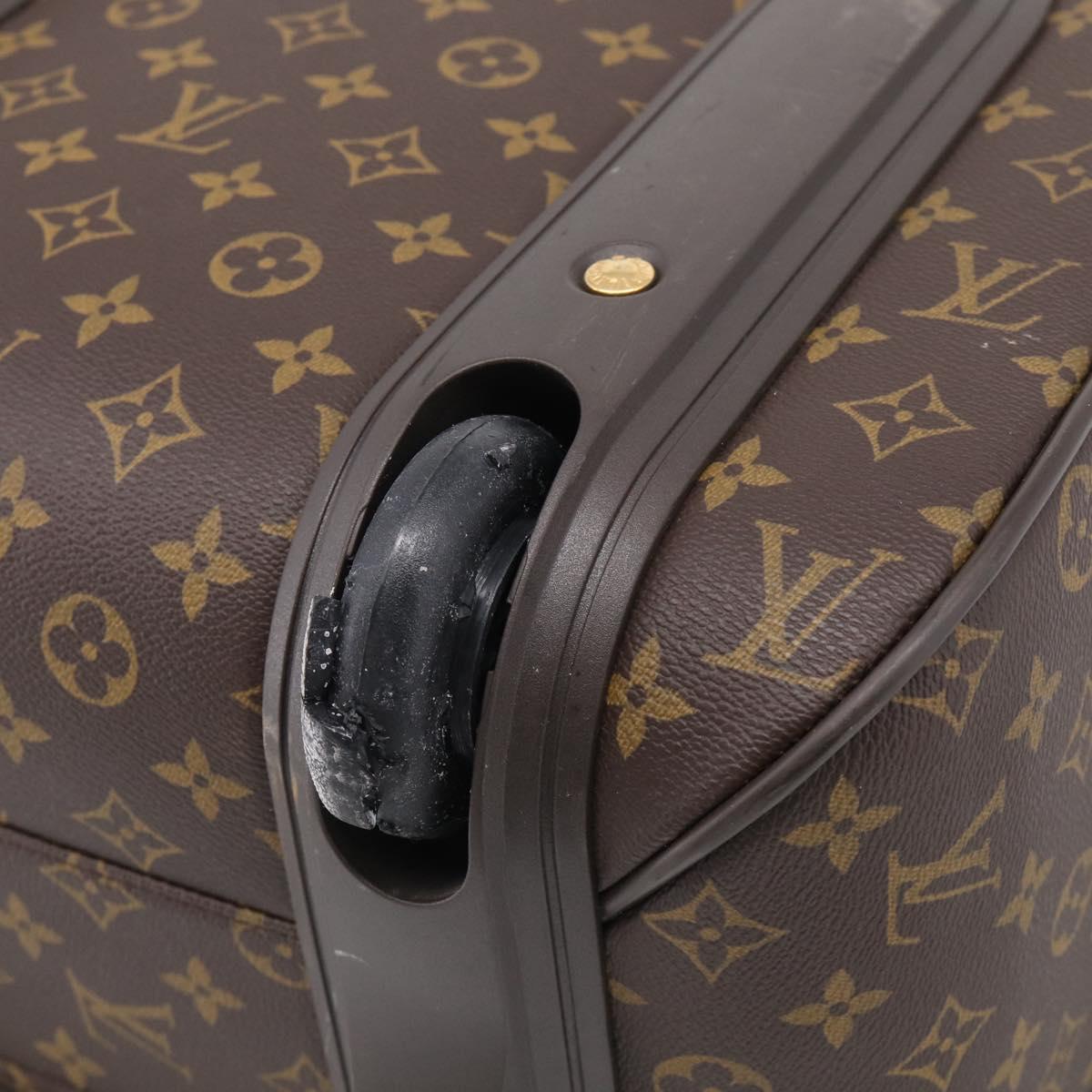 LOUIS VUITTON Monogram Pegas 55 Suitcase M23294 LV Auth bs37632A