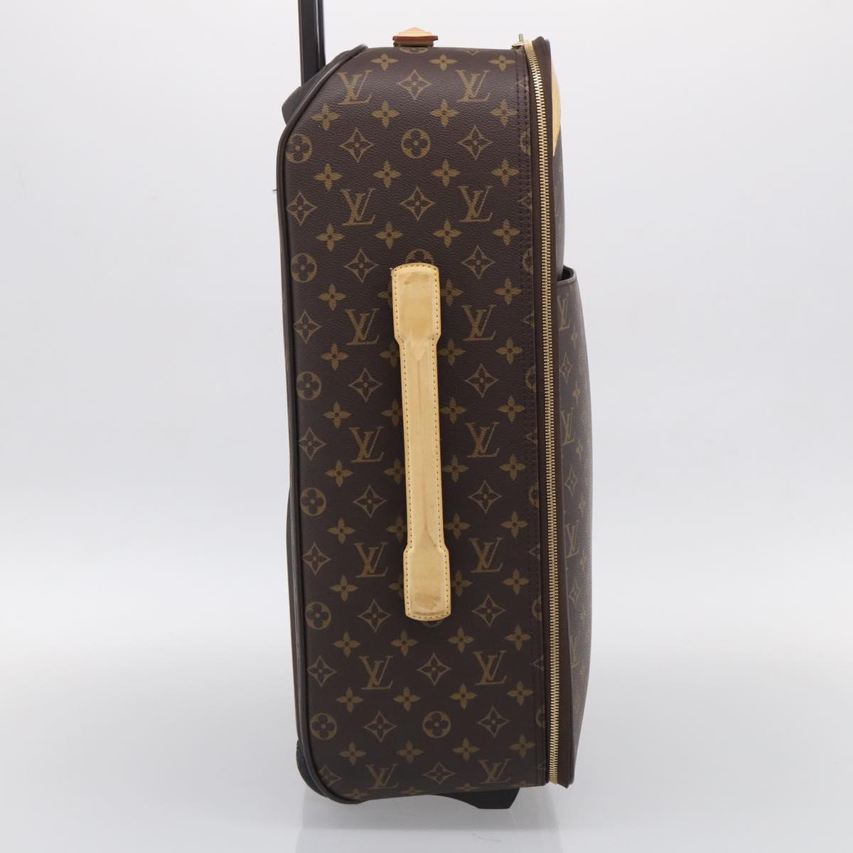 LOUIS VUITTON Monogram Pegas 55 Suitcase M23294 LV Auth bs37632A