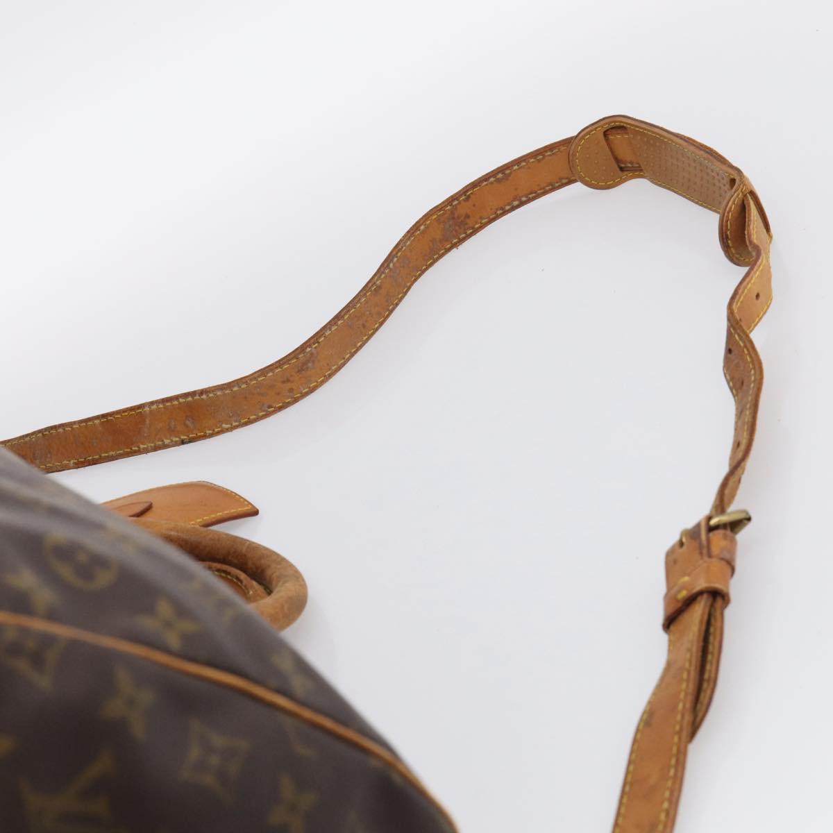 LOUIS VUITTON Monogram Keepall Bandouliere 60 Boston Bag M41412 LV Auth bs37648