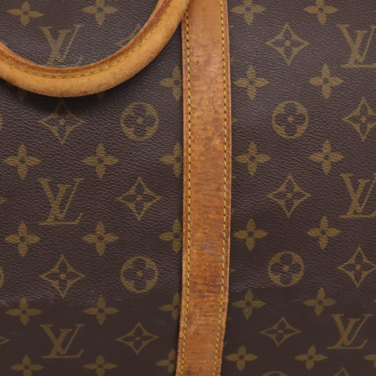 LOUIS VUITTON Monogram Keepall Bandouliere 60 Boston Bag M41412 LV Auth bs37648