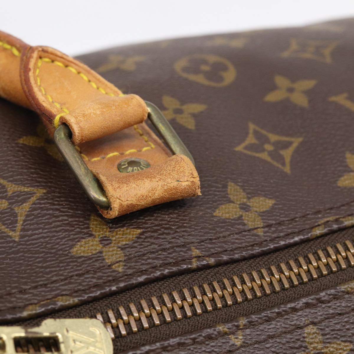 LOUIS VUITTON Monogram Keepall Bandouliere 60 Boston Bag M41412 LV Auth bs37648