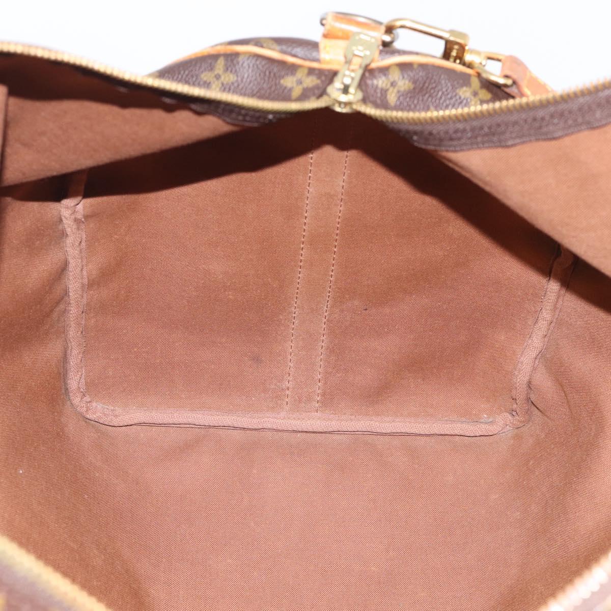 LOUIS VUITTON Monogram Keepall Bandouliere 60 Boston Bag M41412 LV Auth bs37648