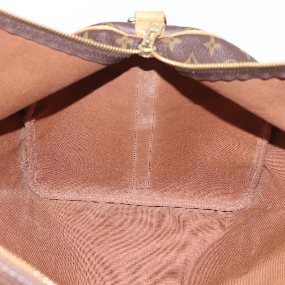 LOUIS VUITTON Monogram Keepall Bandouliere 60 Boston Bag M41412 LV Auth bs37648