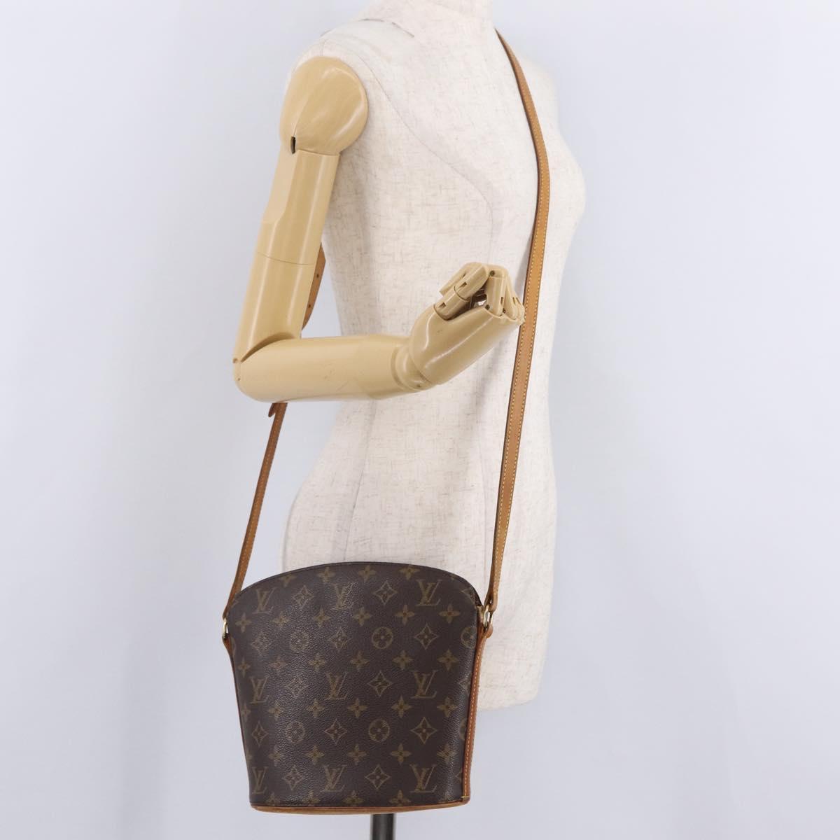 LOUIS VUITTON Monogram Drouot Shoulder Shoulder Bag M51290 LV Auth bs37657
