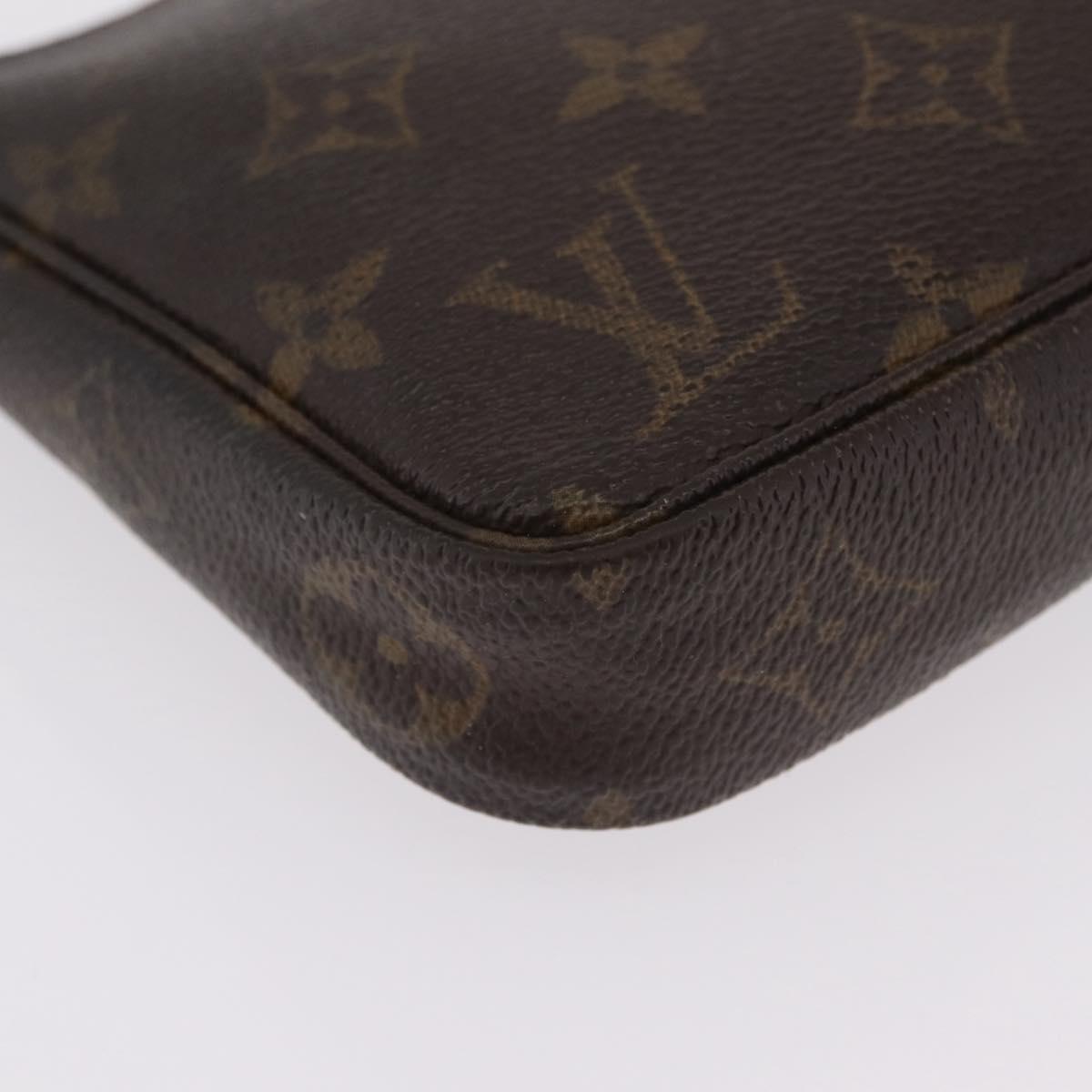 LOUIS VUITTON Monogram Pochette Accessoires Pouch M51980 LV Auth bs37682