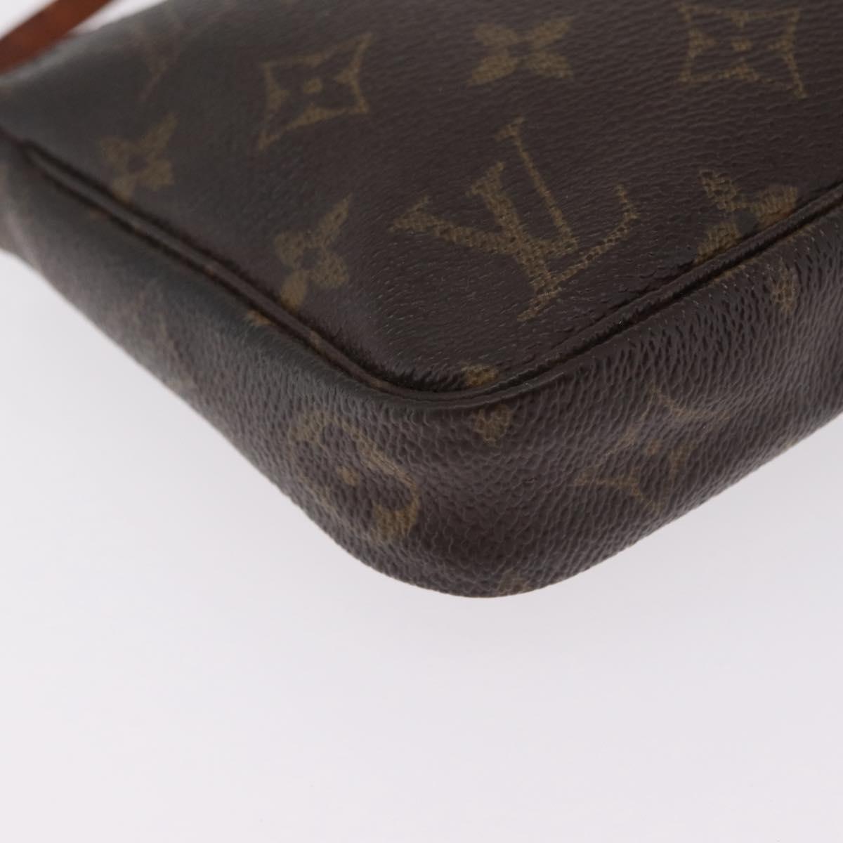 LOUIS VUITTON Monogram Pochette Accessoires Pouch M51980 LV Auth bs37682