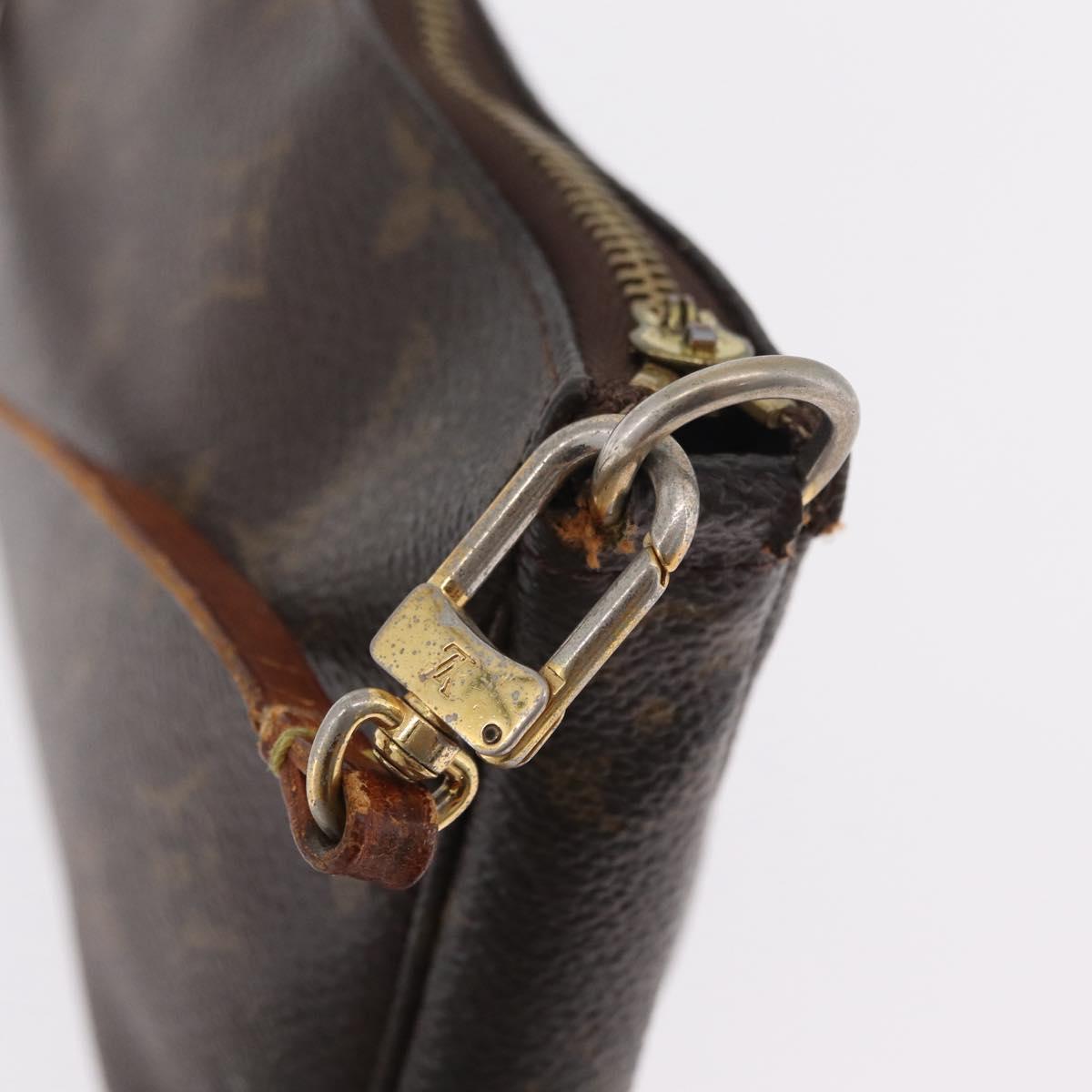 LOUIS VUITTON Monogram Pochette Accessoires Pouch M51980 LV Auth bs37682