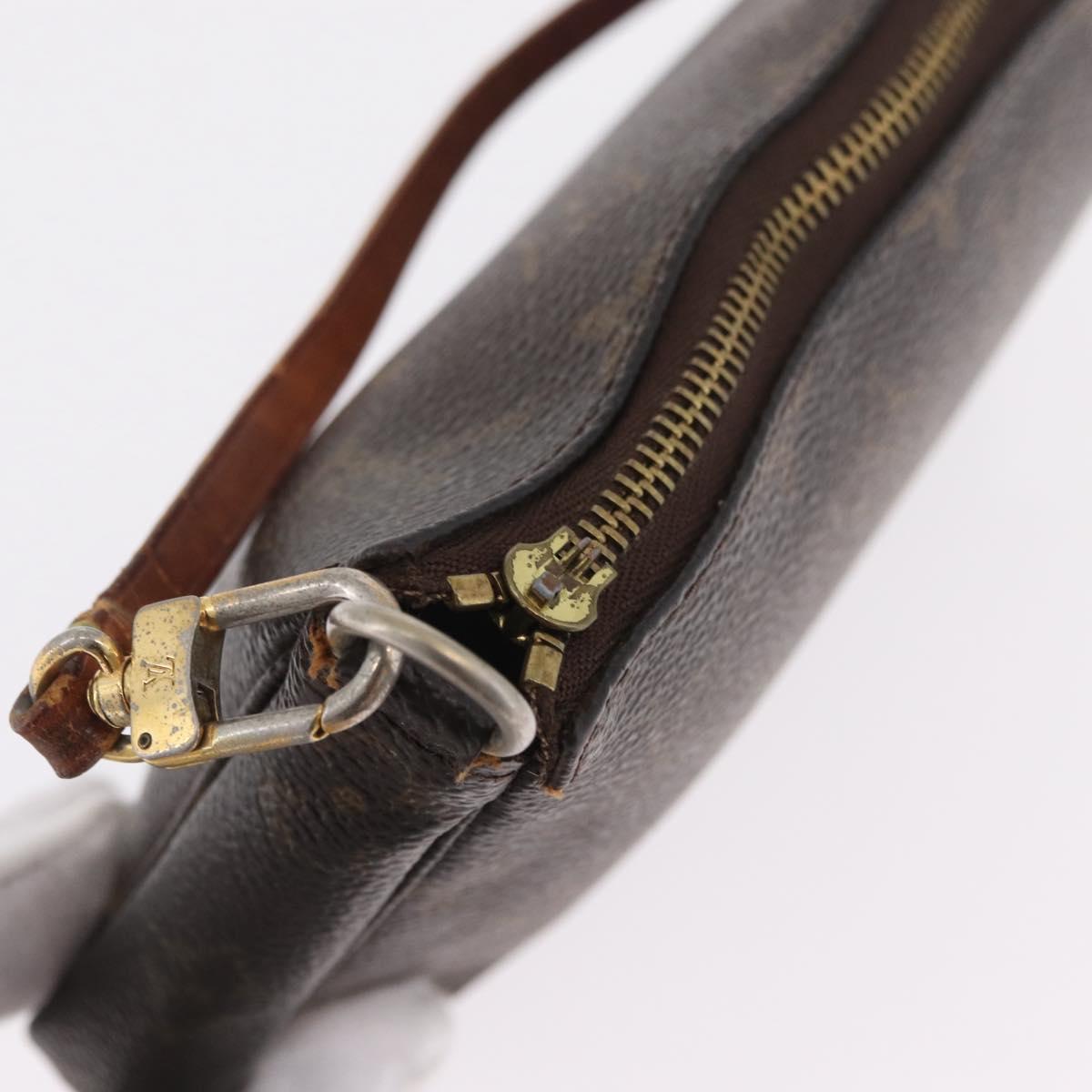 LOUIS VUITTON Monogram Pochette Accessoires Pouch M51980 LV Auth bs37682
