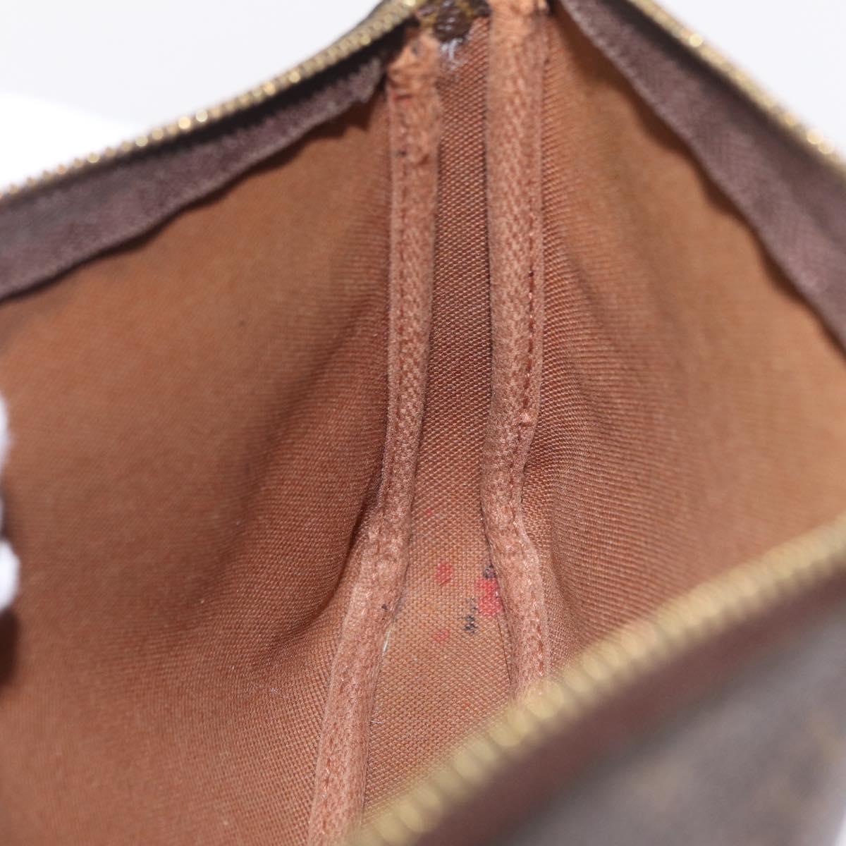 LOUIS VUITTON Monogram Pochette Accessoires Pouch M51980 LV Auth bs37682