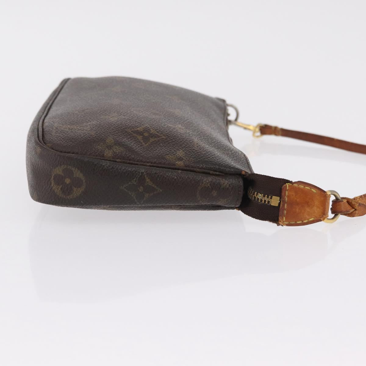 LOUIS VUITTON Monogram Pochette Accessoires Pouch M51980 LV Auth bs37682