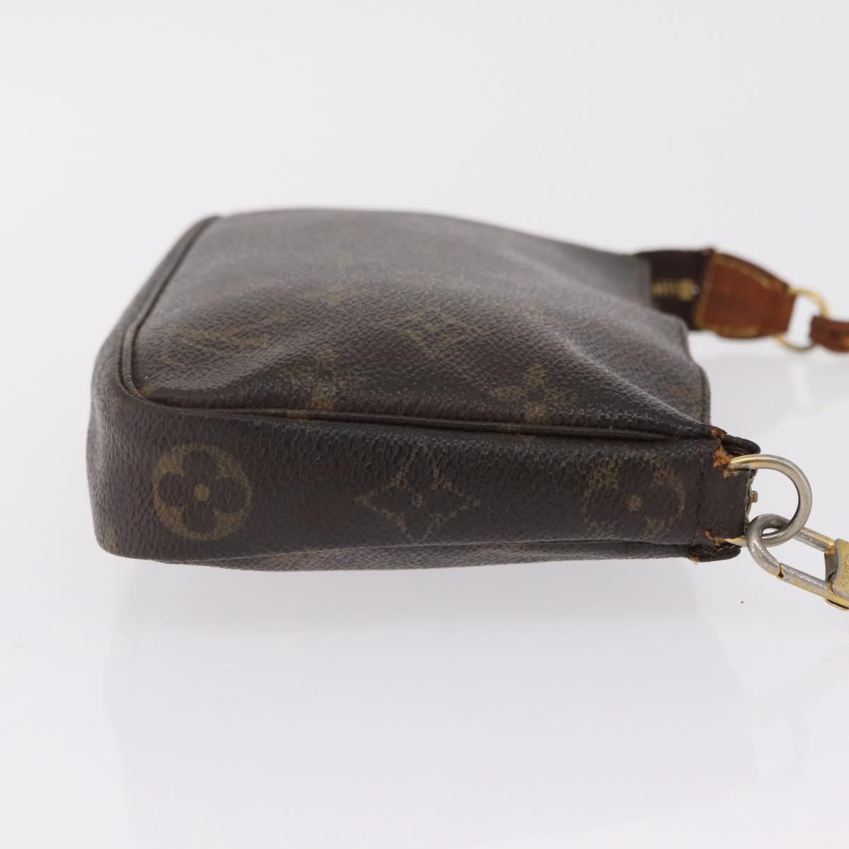 LOUIS VUITTON Monogram Pochette Accessoires Pouch M51980 LV Auth bs37682
