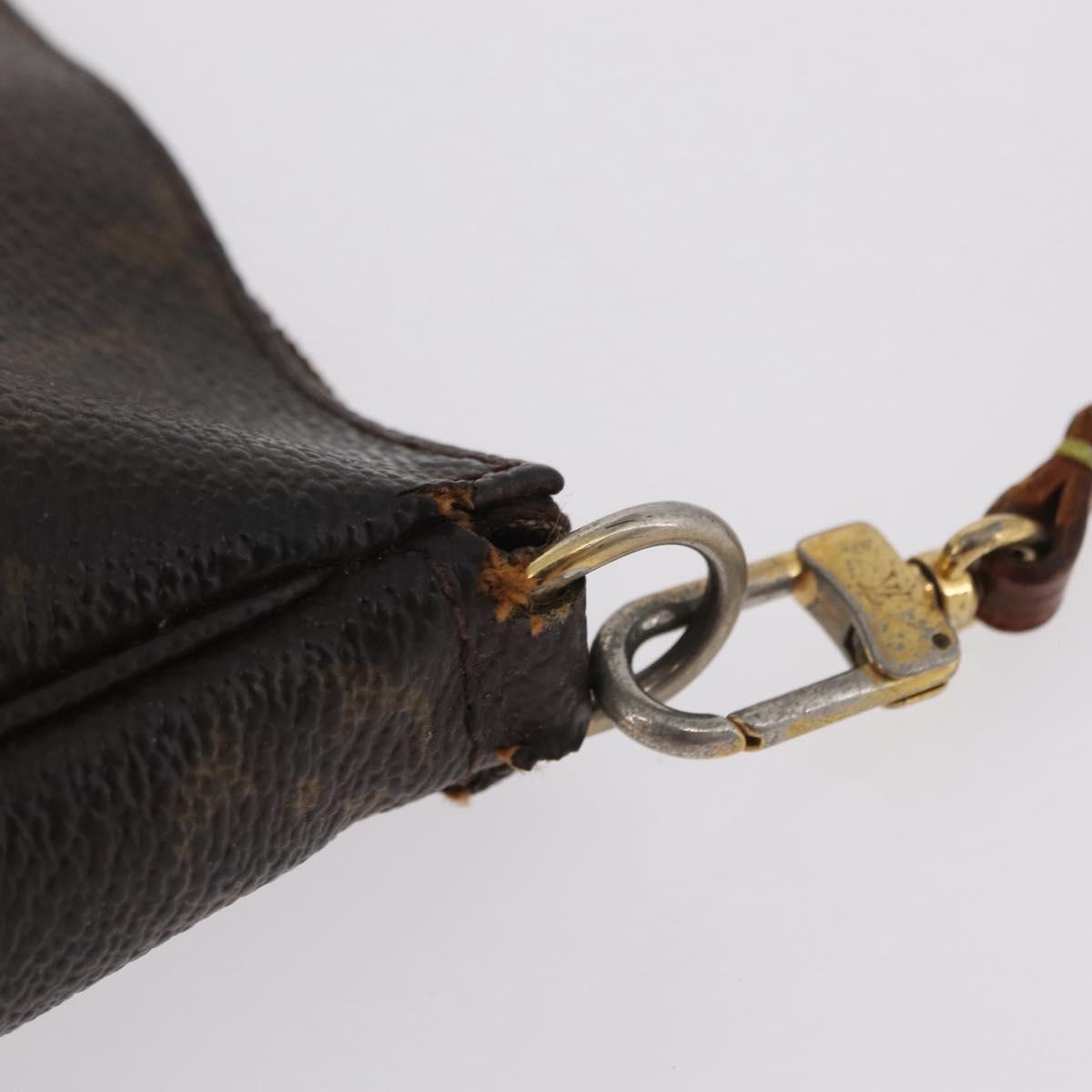 LOUIS VUITTON Monogram Pochette Accessoires Pouch M51980 LV Auth bs37682