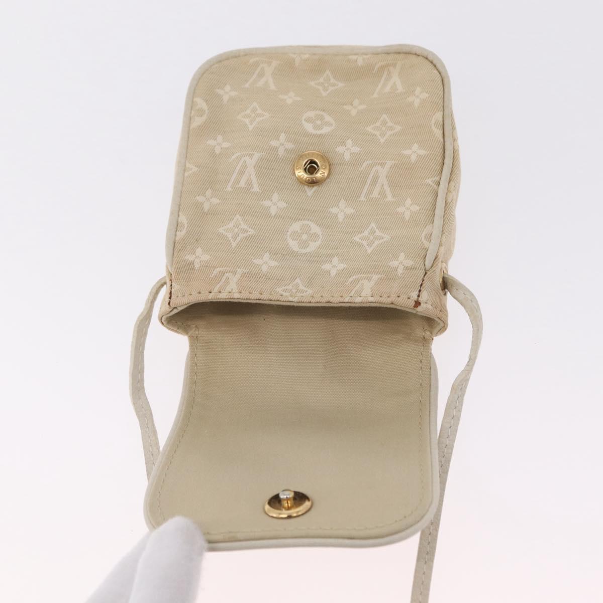 LOUIS VUITTON Monogram Mini Pochette Cancoon Bag Dunne M95312 LV Auth bs37684