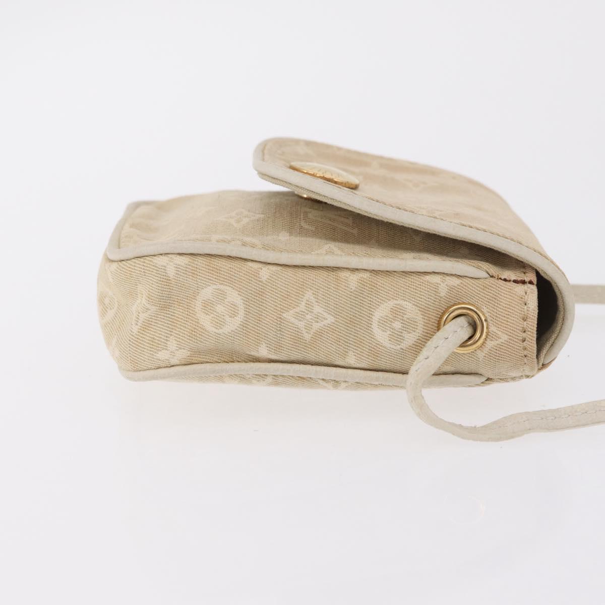 LOUIS VUITTON Monogram Mini Pochette Cancoon Bag Dunne M95312 LV Auth bs37684