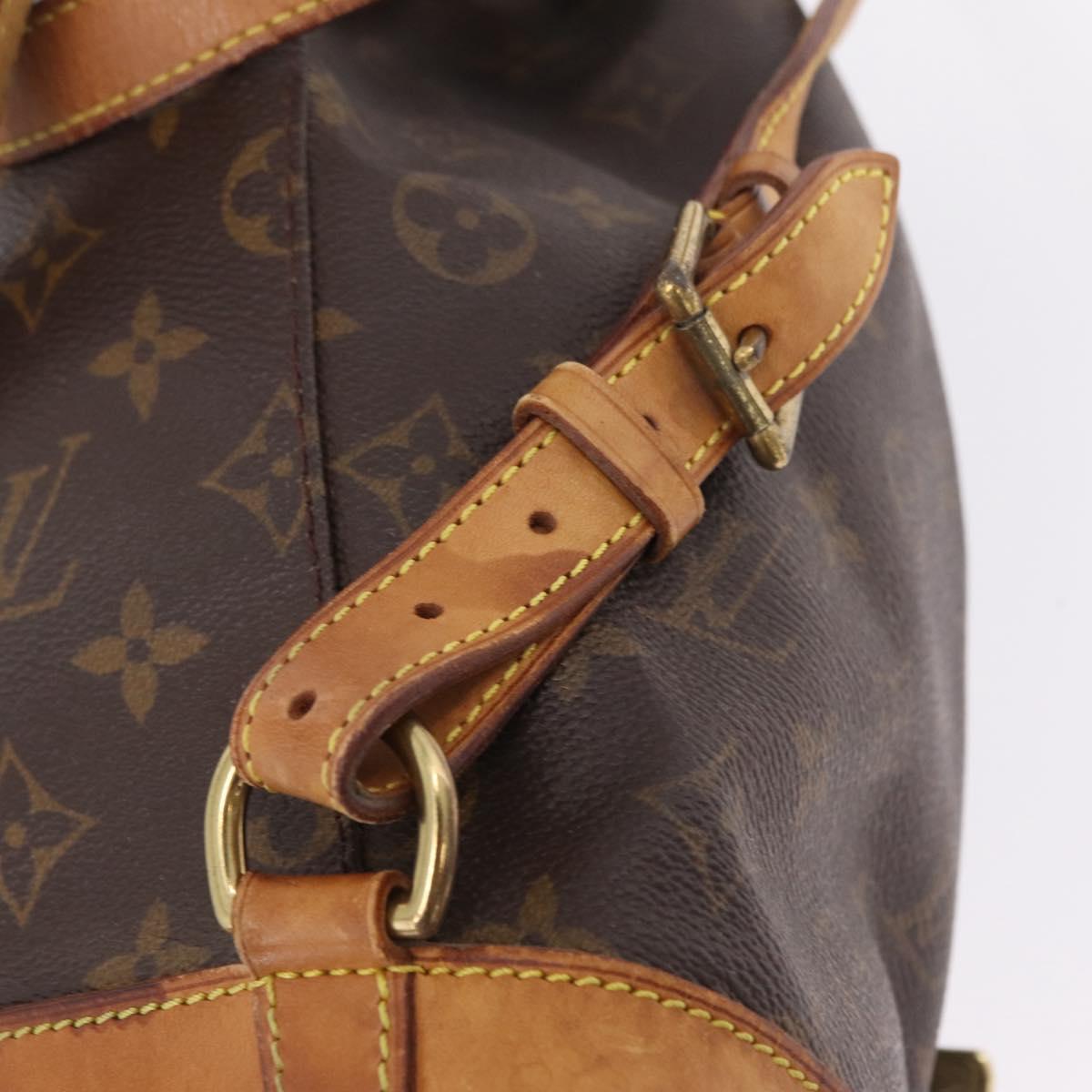 LOUIS VUITTON Monogram Montsouris MM Backpack M51136 LV Auth bs37688