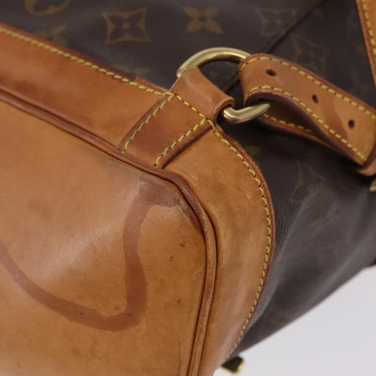 LOUIS VUITTON Monogram Montsouris MM Backpack M51136 LV Auth bs37688