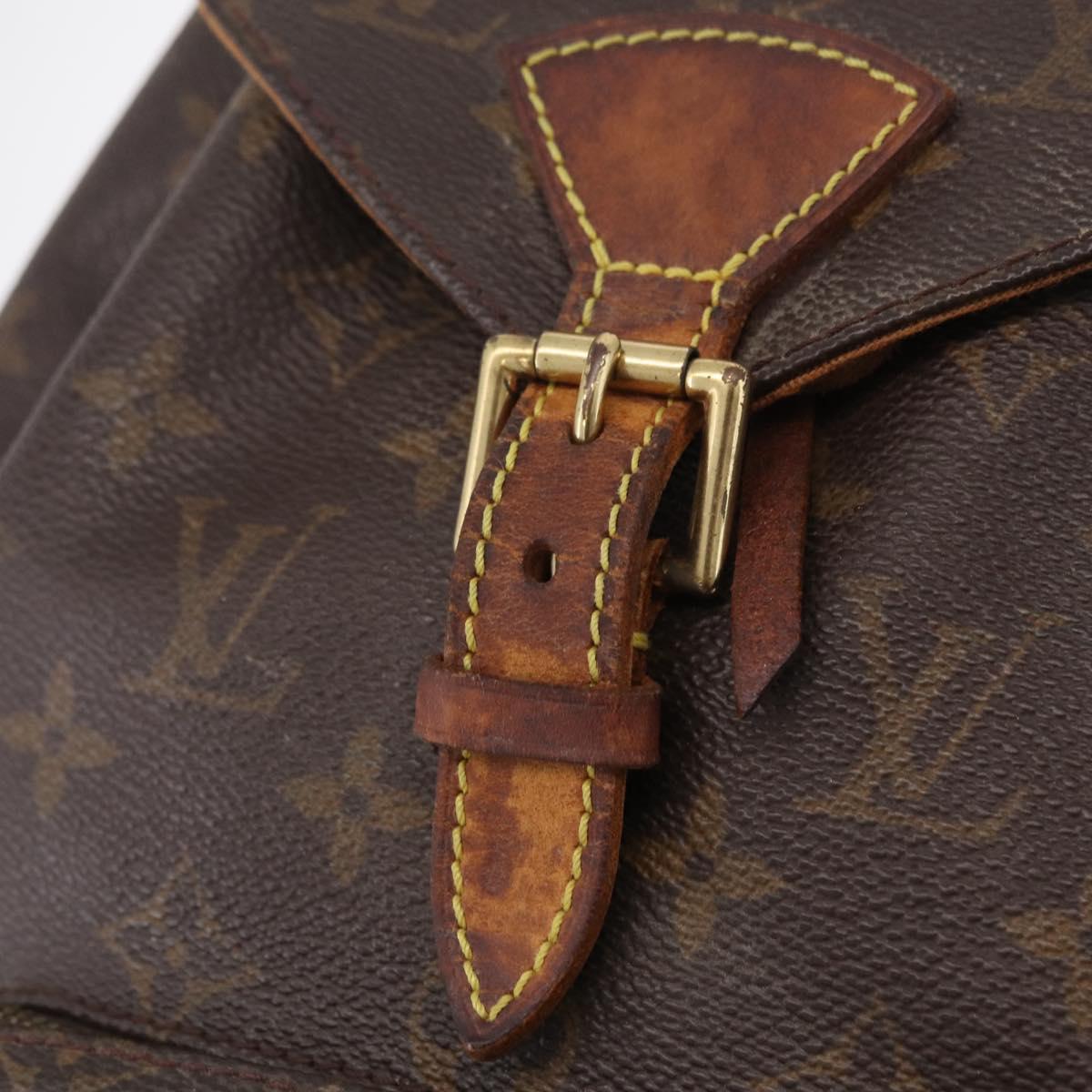 LOUIS VUITTON Monogram Montsouris MM Backpack M51136 LV Auth bs37688