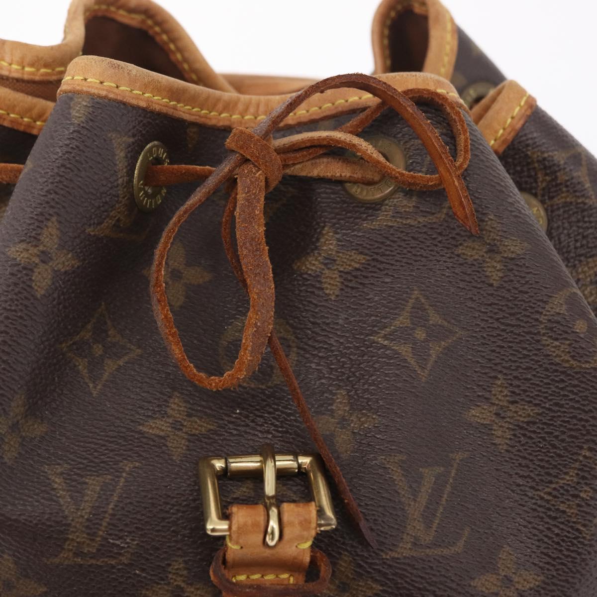 LOUIS VUITTON Monogram Montsouris MM Backpack M51136 LV Auth bs37688