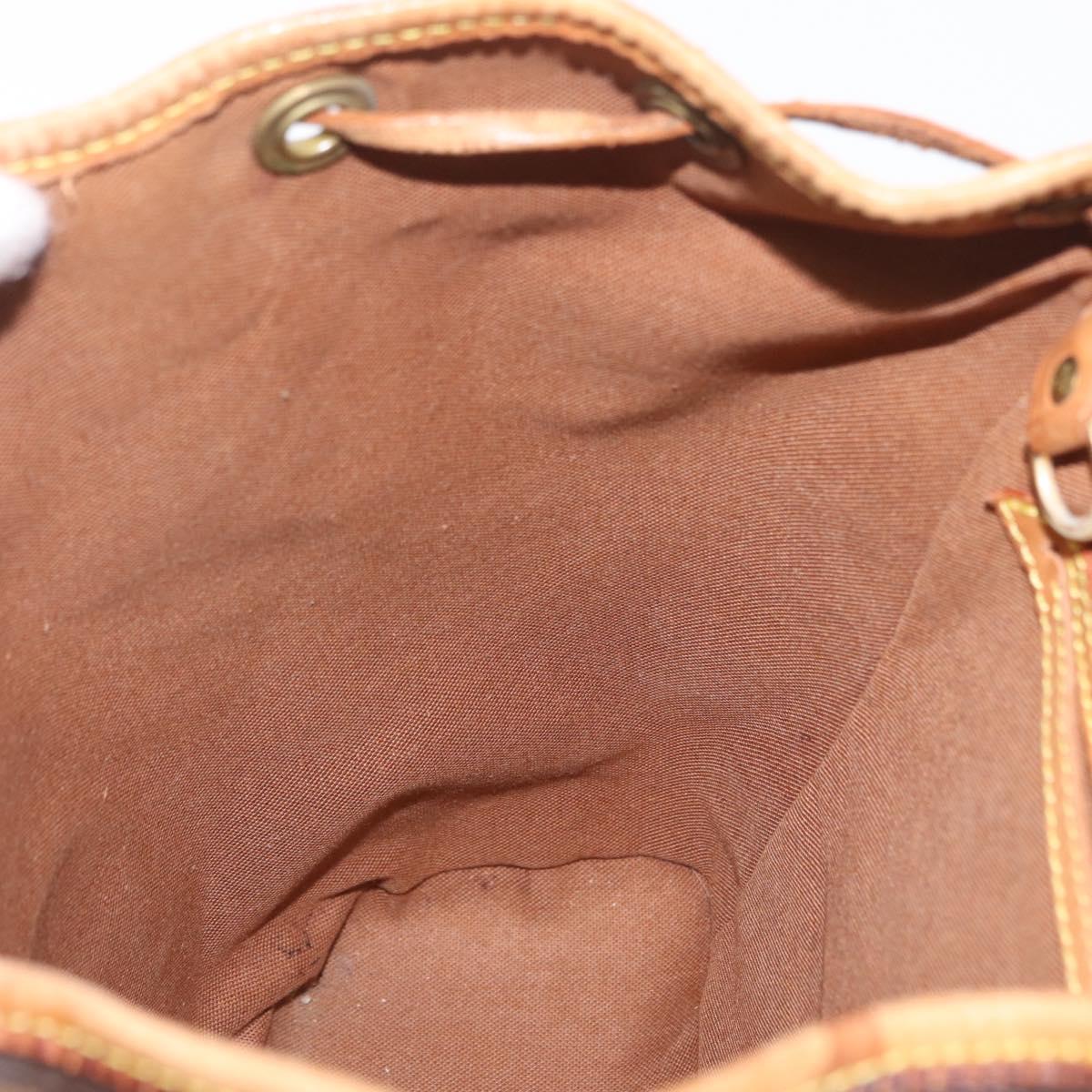 LOUIS VUITTON Monogram Montsouris MM Backpack M51136 LV Auth bs37688