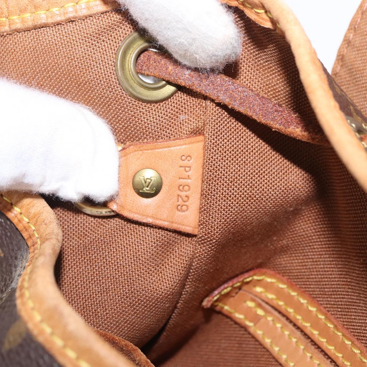 LOUIS VUITTON Monogram Montsouris MM Backpack M51136 LV Auth bs37688