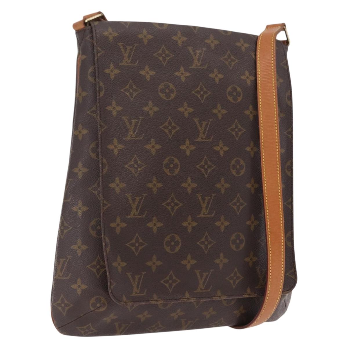 LOUIS VUITTON Monogram Musette Shoulder Bag M51256 LV Auth bs37689