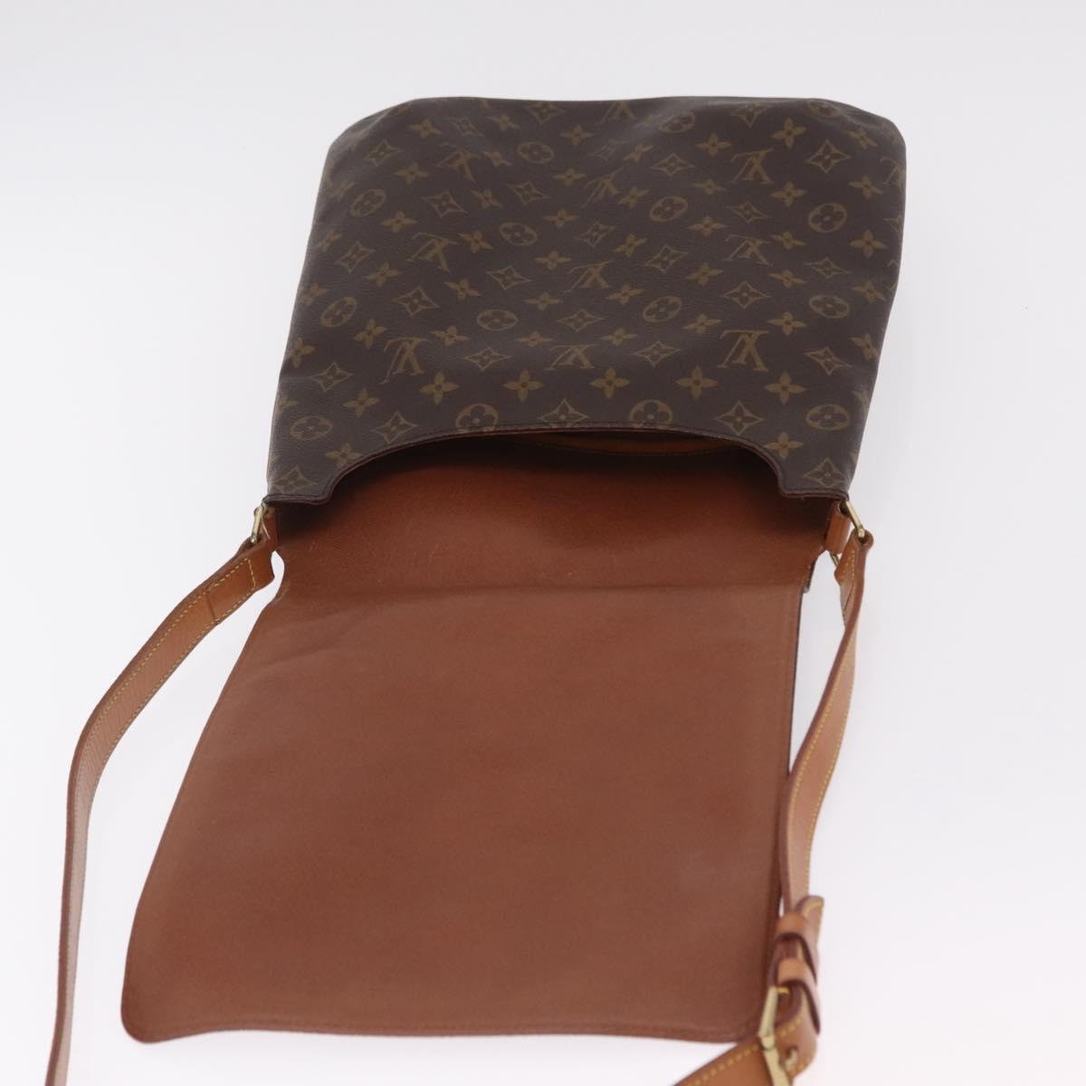 LOUIS VUITTON Monogram Musette Shoulder Bag M51256 LV Auth bs37689