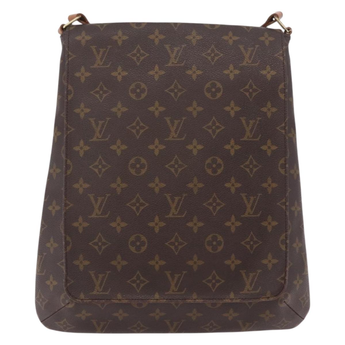 LOUIS VUITTON Monogram Musette Shoulder Bag M51256 LV Auth bs37689