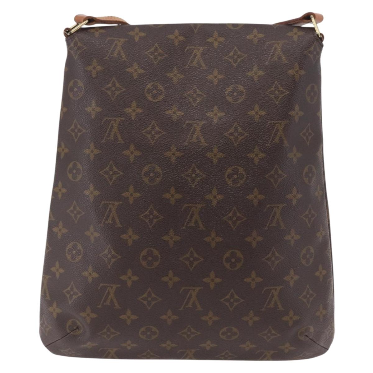 LOUIS VUITTON Monogram Musette Shoulder Bag M51256 LV Auth bs37689