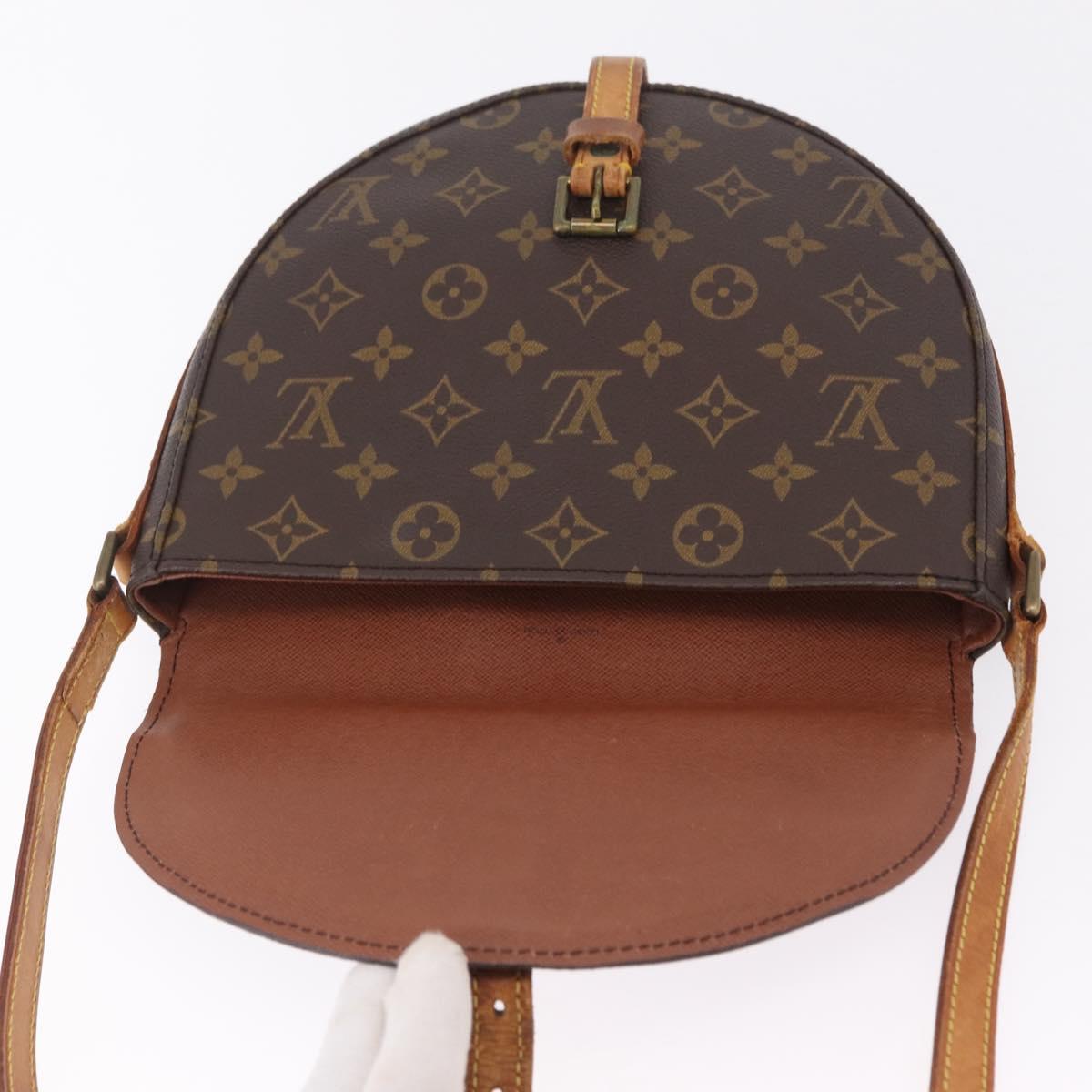 LOUIS VUITTON Monogram Chantilly MM Shoulder Bag M51233 LV Auth bs37690