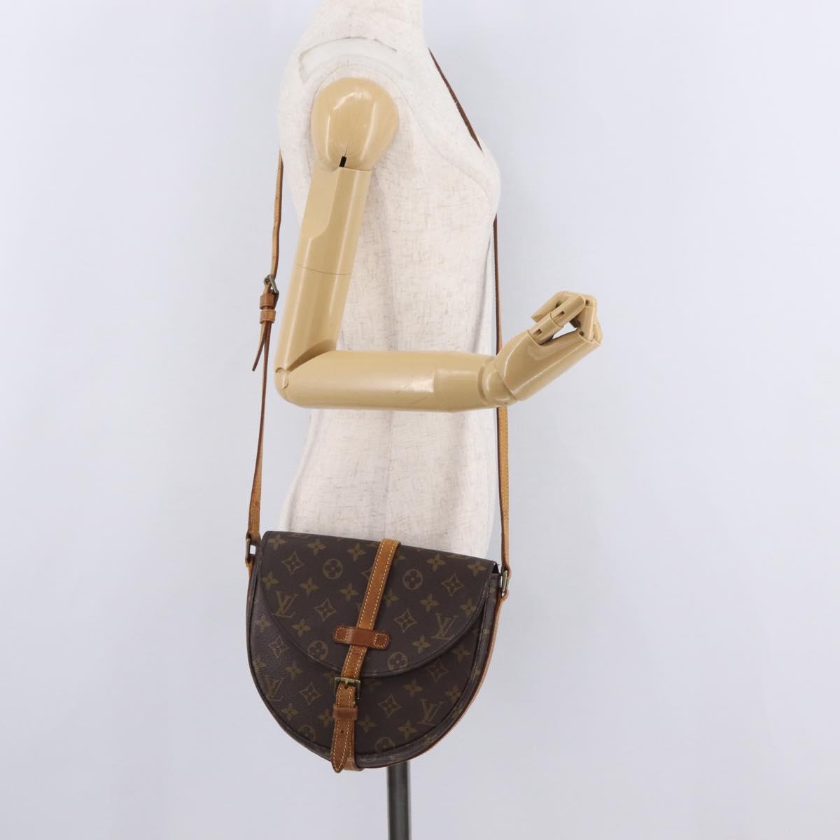 LOUIS VUITTON Monogram Chantilly MM Shoulder Bag M51233 LV Auth bs37690