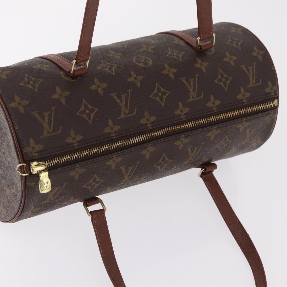 LOUIS VUITTON Monogram Papillon 30 Hand Bag M51365 LV Auth bs37694