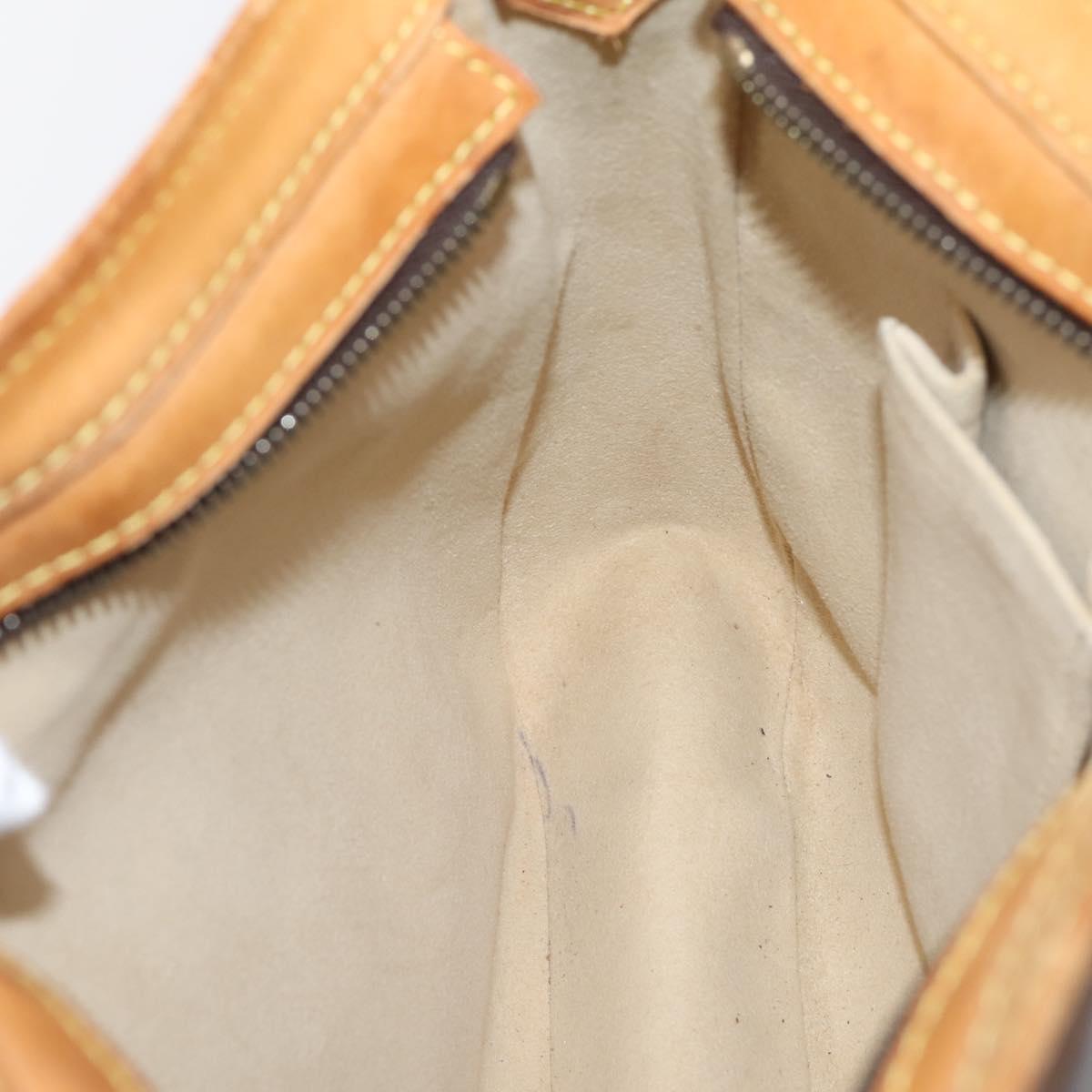 LOUIS VUITTON Monogram Hudson GM Shoulder Bag M40045 LV Auth bs37699