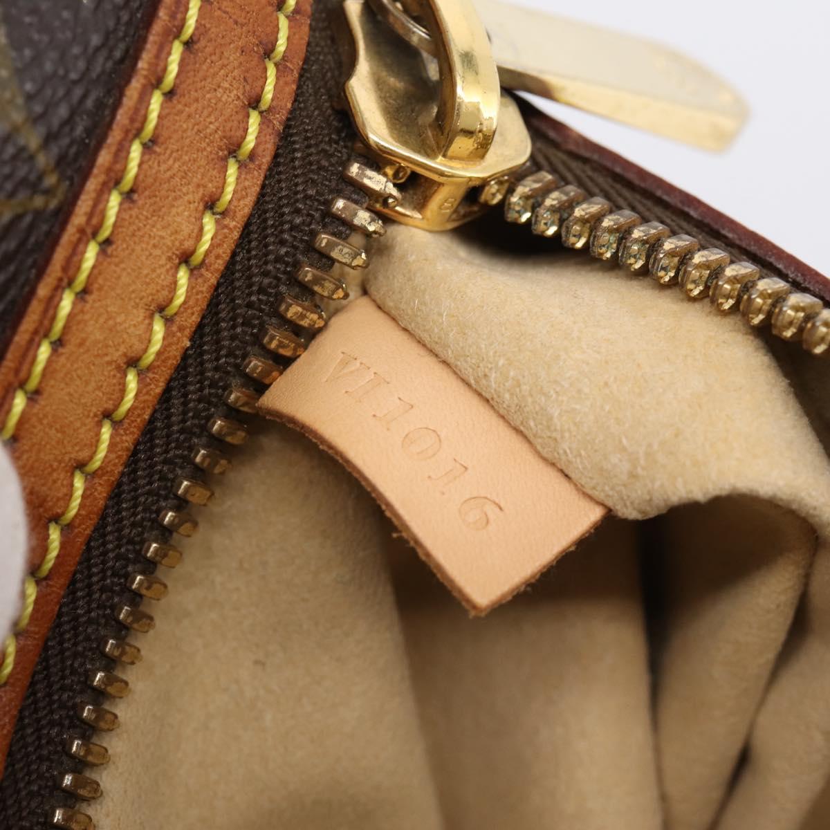LOUIS VUITTON Monogram Hudson GM Shoulder Bag M40045 LV Auth bs37699