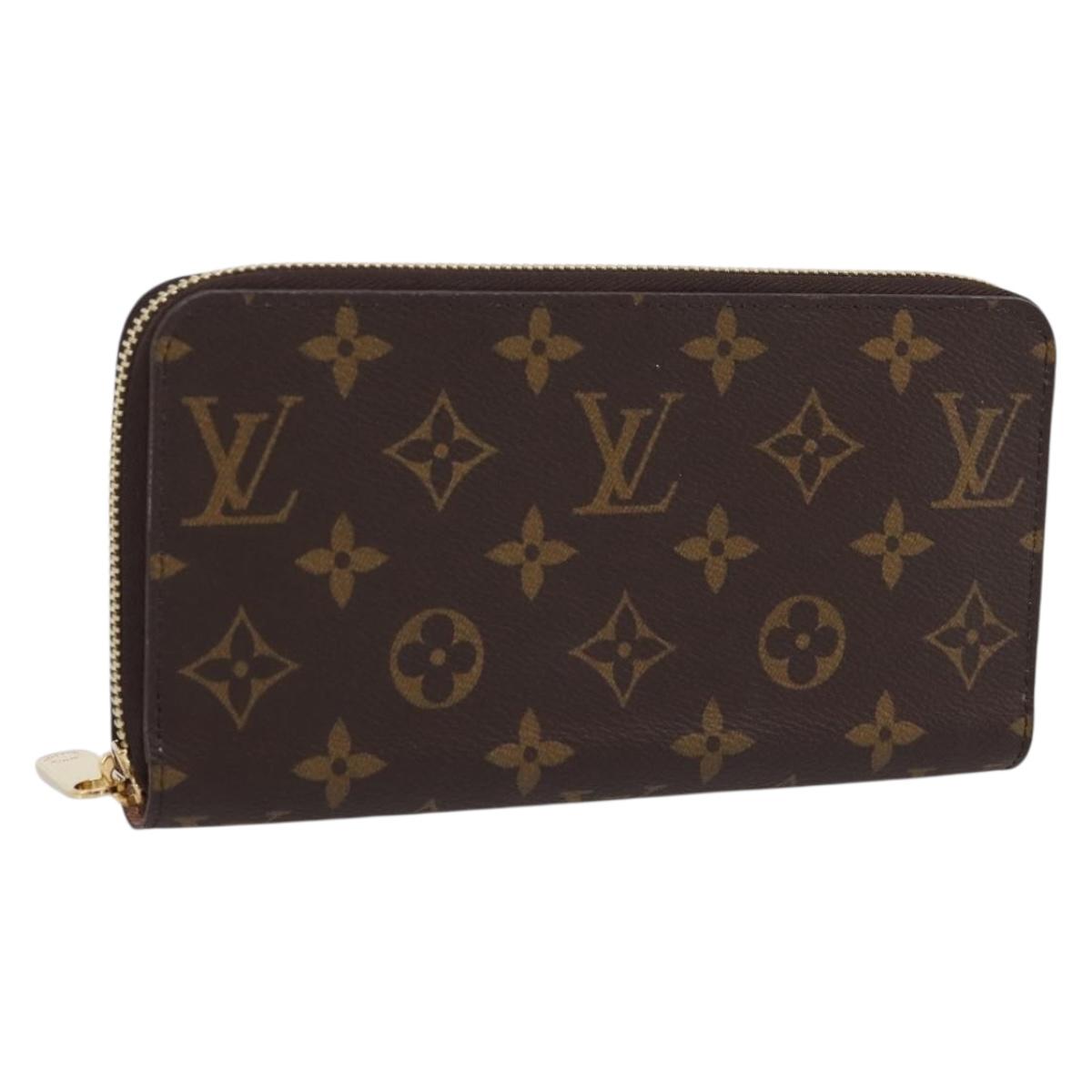 LOUIS VUITTON Monogram Zippy Long Wallet M42616 LV Auth bs37700M
