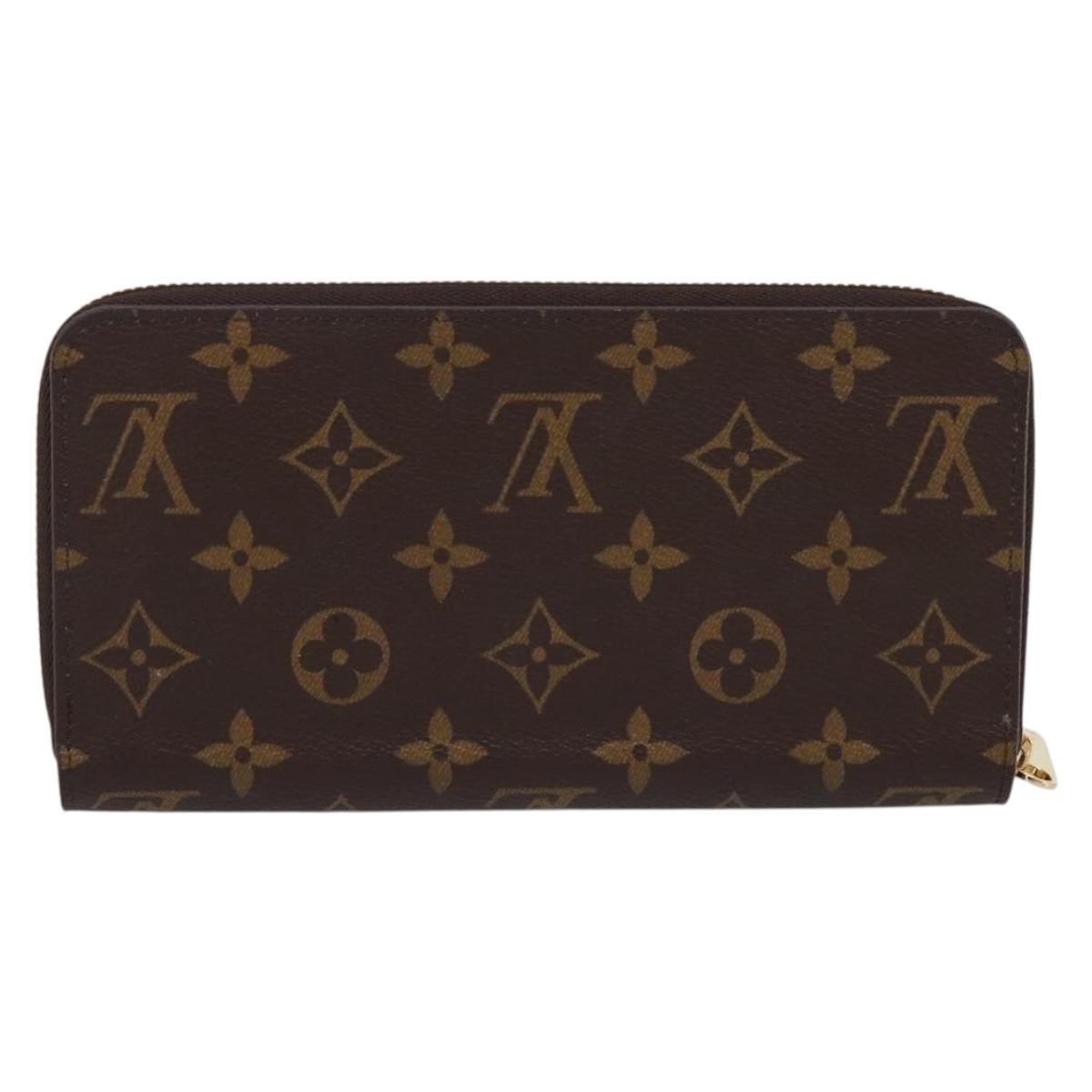 LOUIS VUITTON Monogram Zippy Long Wallet M42616 LV Auth bs37700M