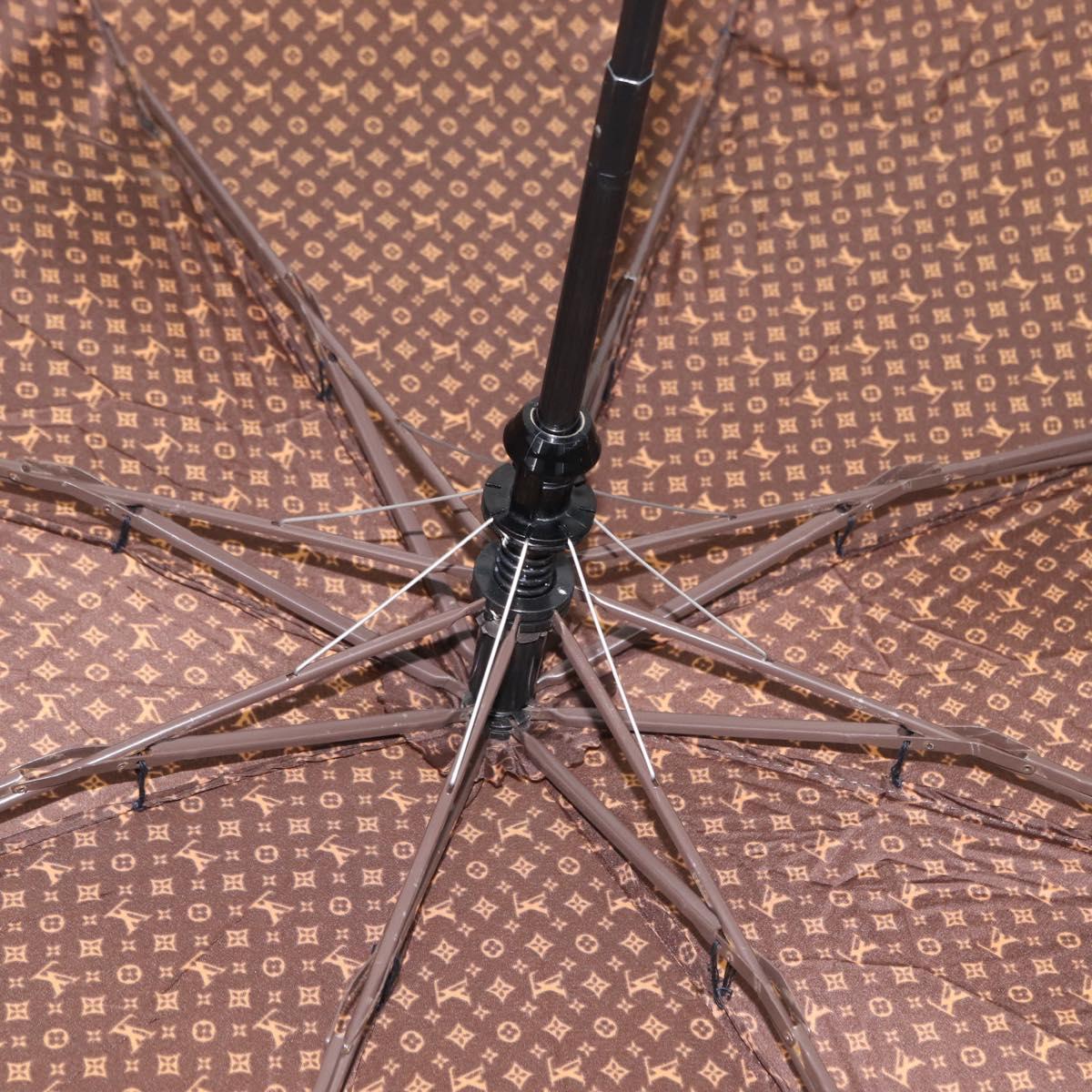 LOUIS VUITTON Monogram Folding Umbrella LV Auth bs37723
