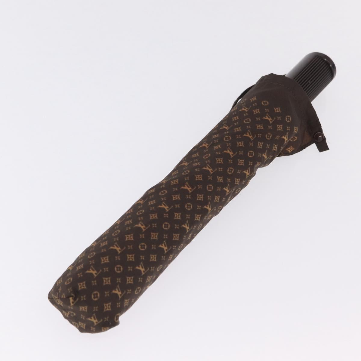 LOUIS VUITTON Monogram Folding Umbrella LV Auth bs37723